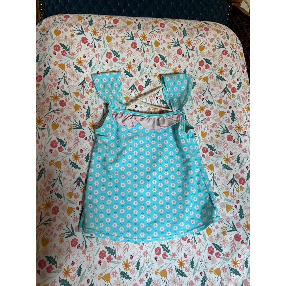 IPlay Swim Tankini Set w/elastic Swimsuit Diaper  3T Sun Protection